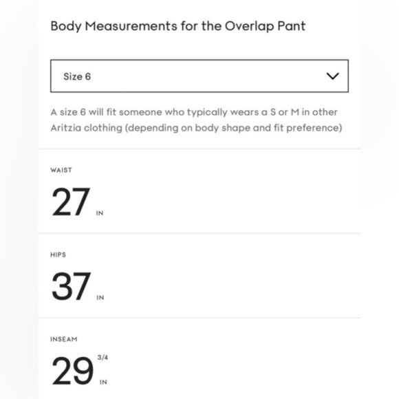 NWT Aritzia Babaton Overlap Pant Black Size 6 Wool twill trousers high waist - Picture 12 of 13